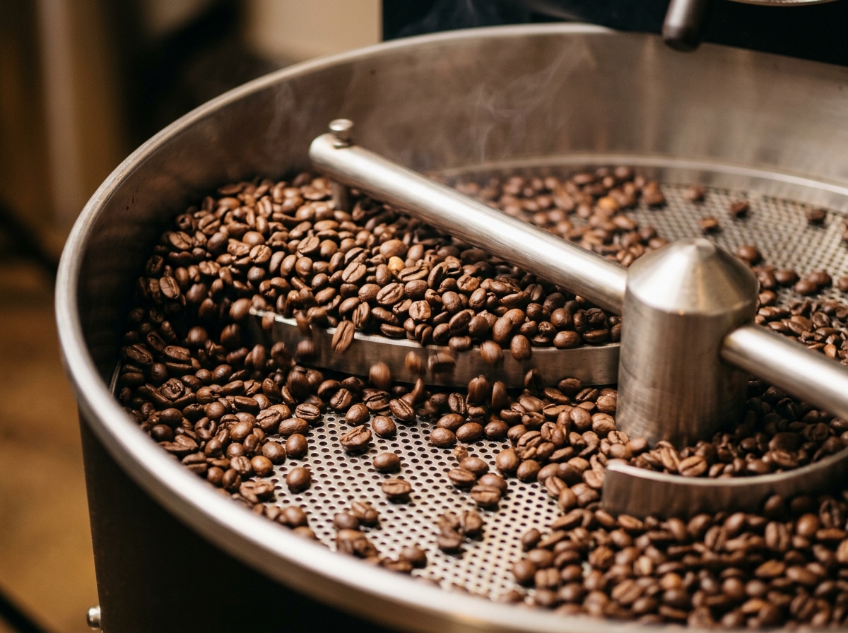 Artisan coffee roaster cooling tray
